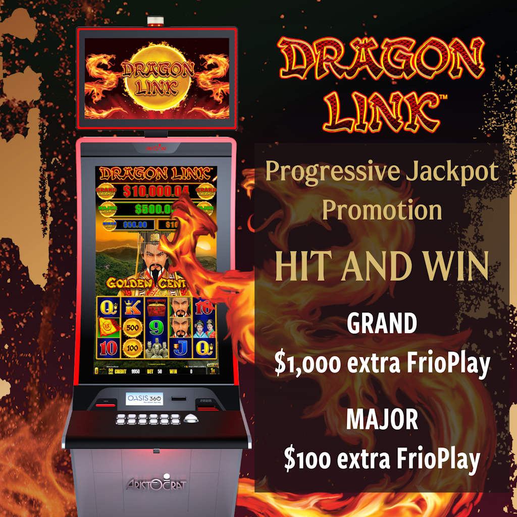 Dragon Link Progressive Jackpot Promotion at Rio Hotel & Casino Las Vegas