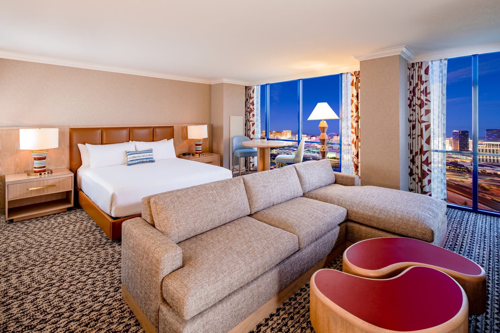 Renovated Deluxe King Room at Rio Hotel & Casino Las Vegas