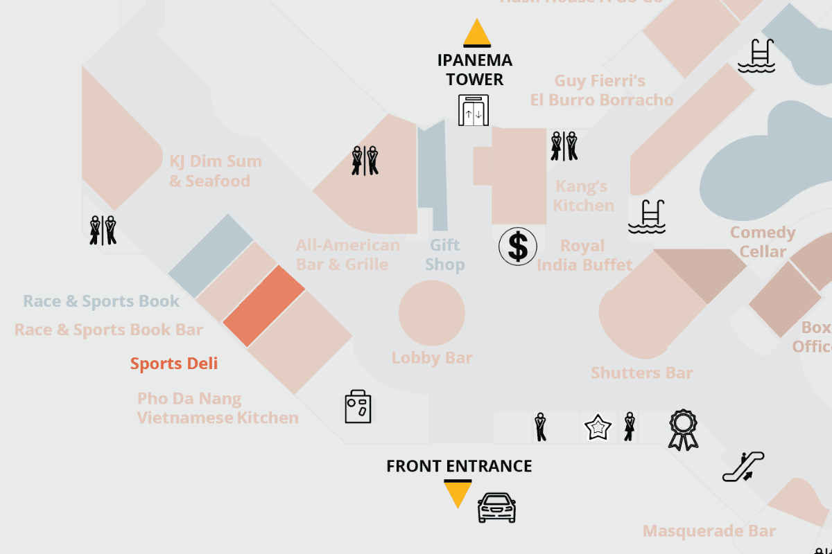 Sports Deli Rio Las Vegas