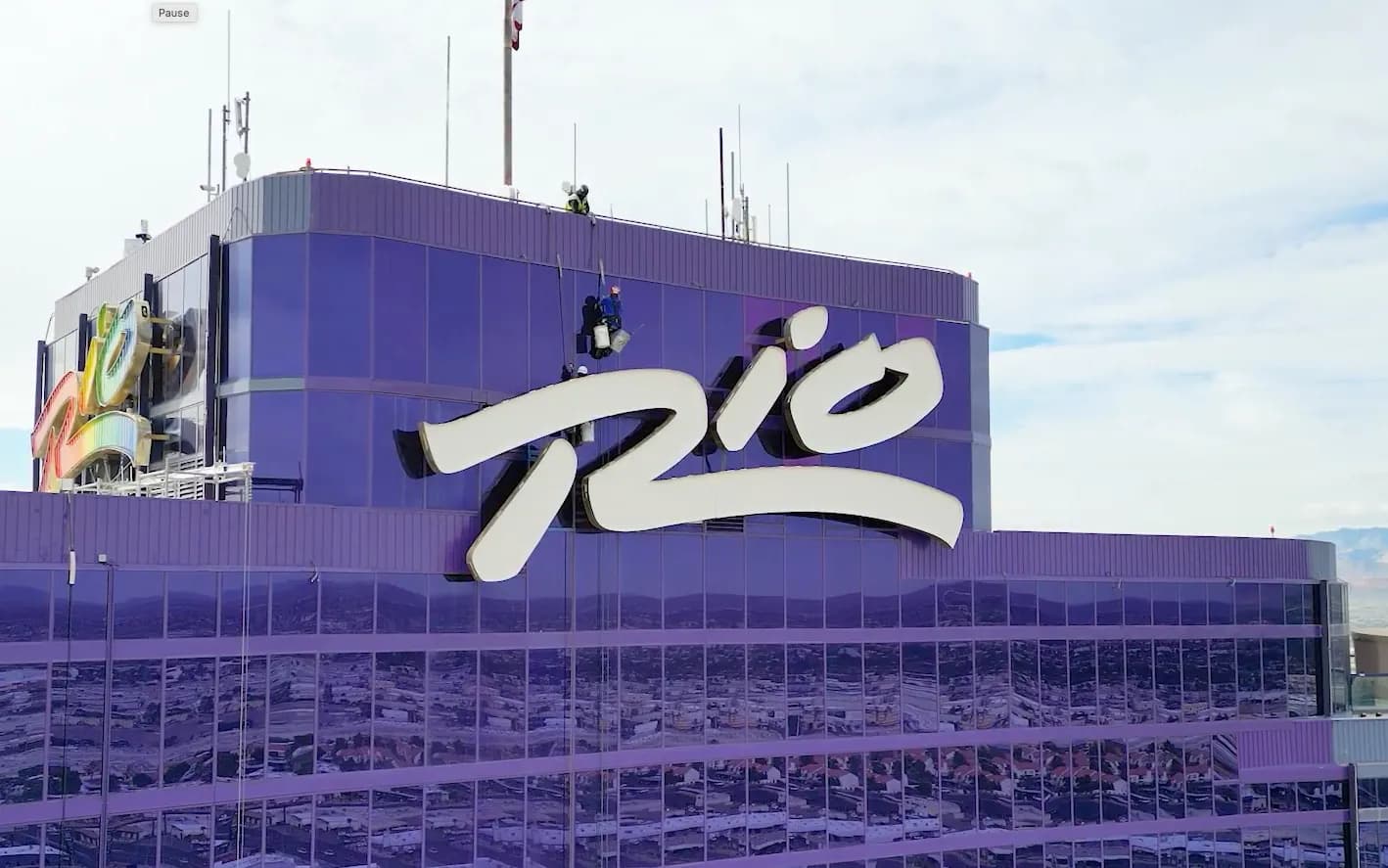 A Fresh Coat of Paint on Rio Hotel & Casino Las Vegas