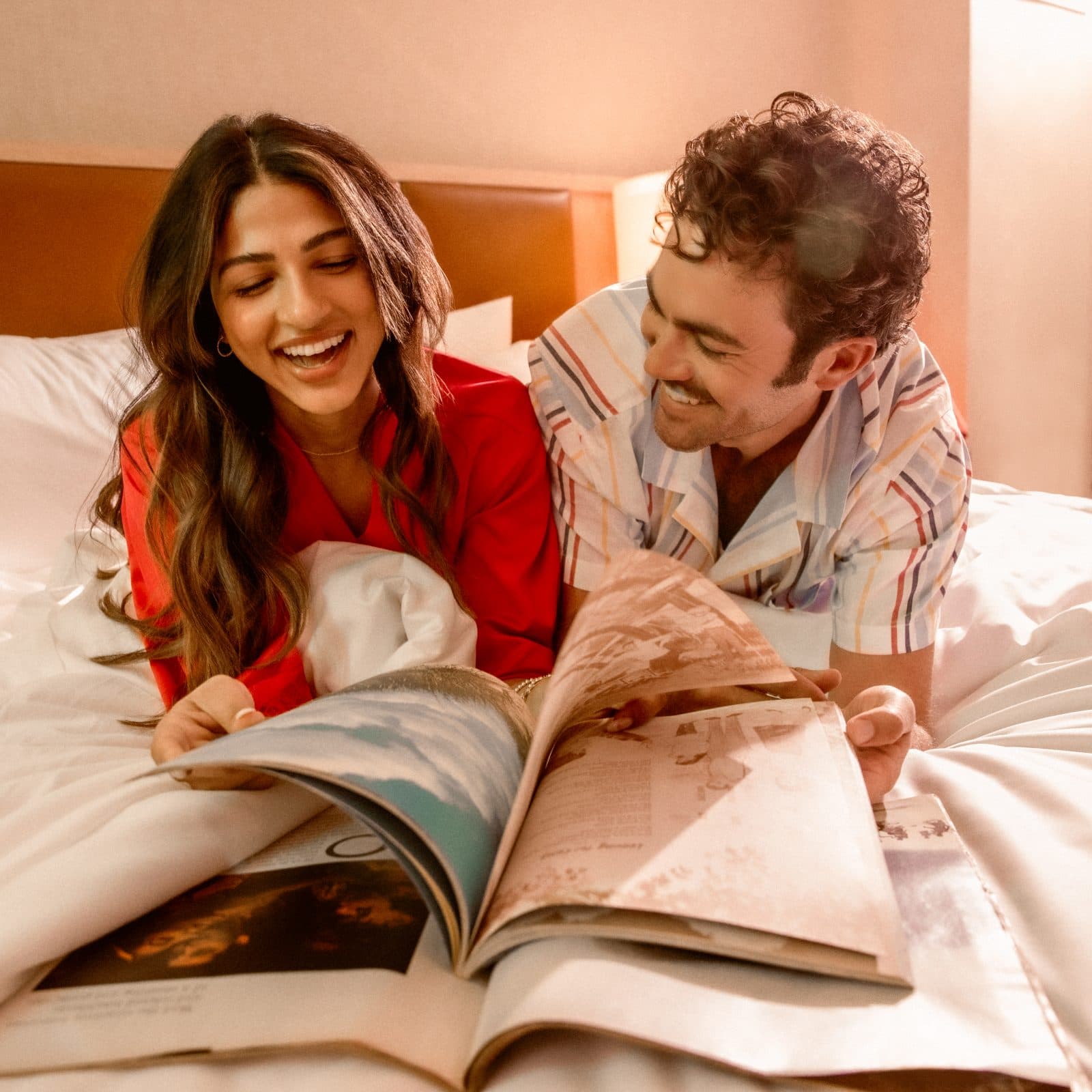 couple enjoying renovated room at Rio Hotel and Casino Las Vegas