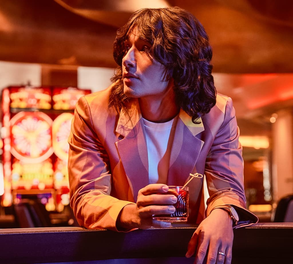 man playing table games at Rio Las Vegas
