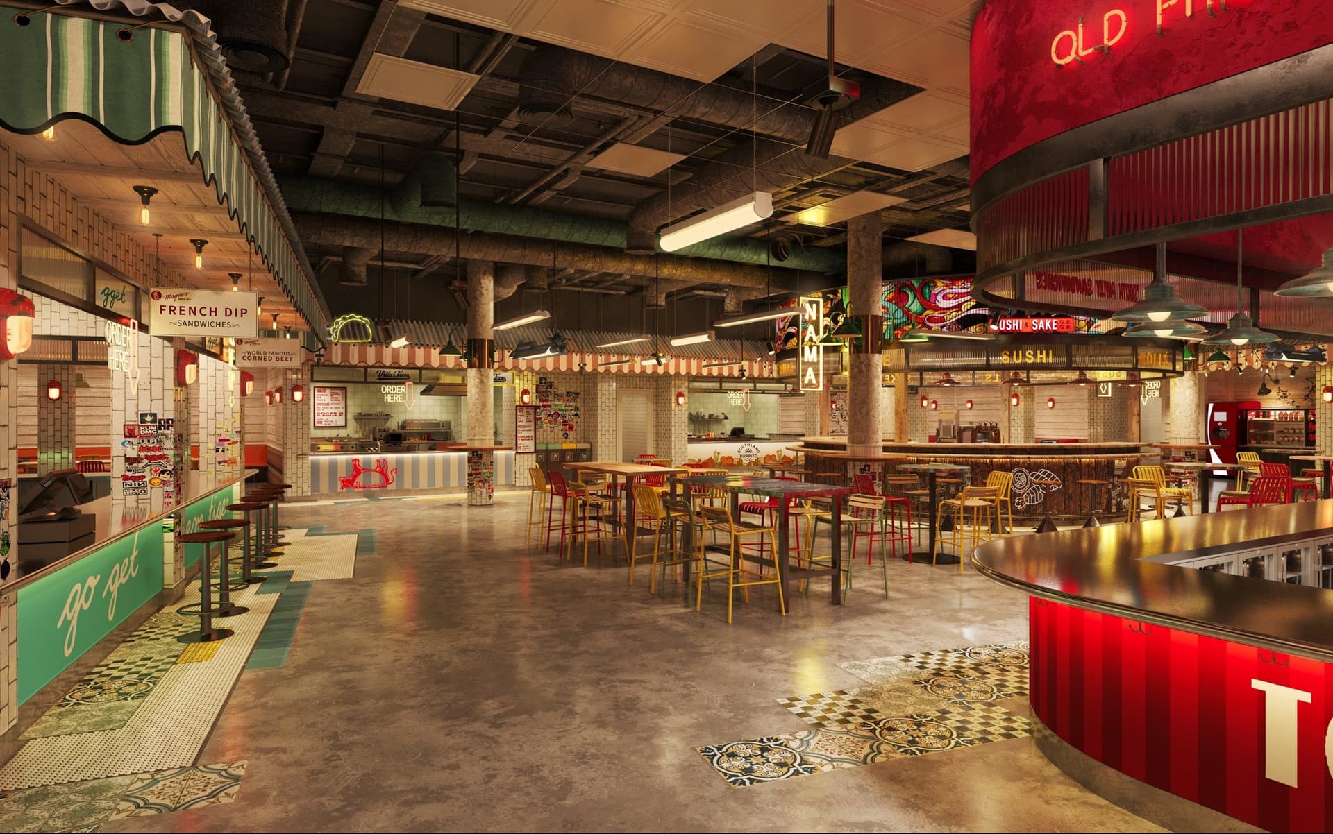 Canteen Food Hall at Rio Hotel and Casino Las Vegas