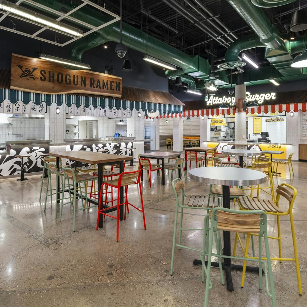 Canteen Food Hall with six restaurants inside Rio Las Vegas
