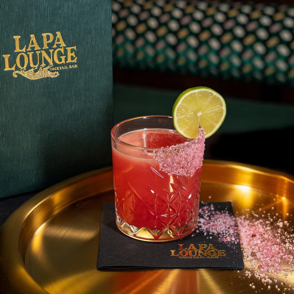 Hibiscus Margarita at Lapa Lounge - Rio Las Vegas