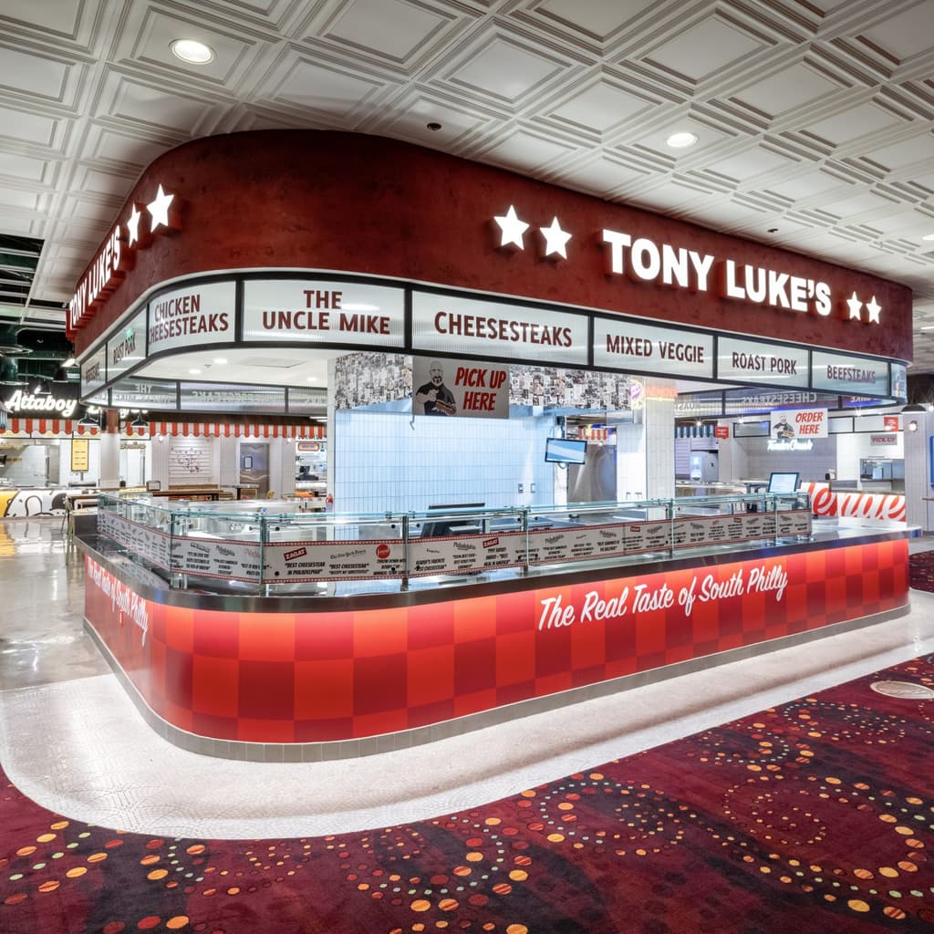 Tony Luke's inside Canteen Food Hall inside Rio Hotel