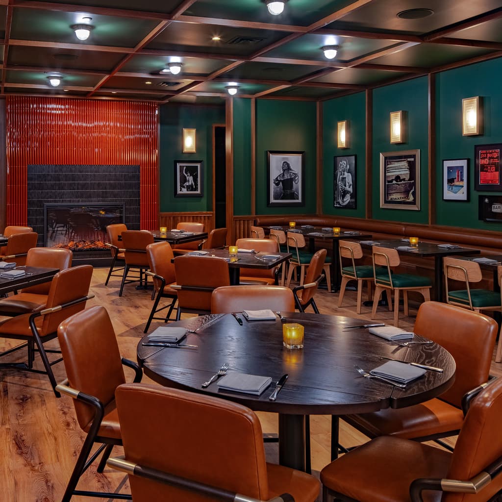 Revolution Bar & Grill Back Room Dining Area