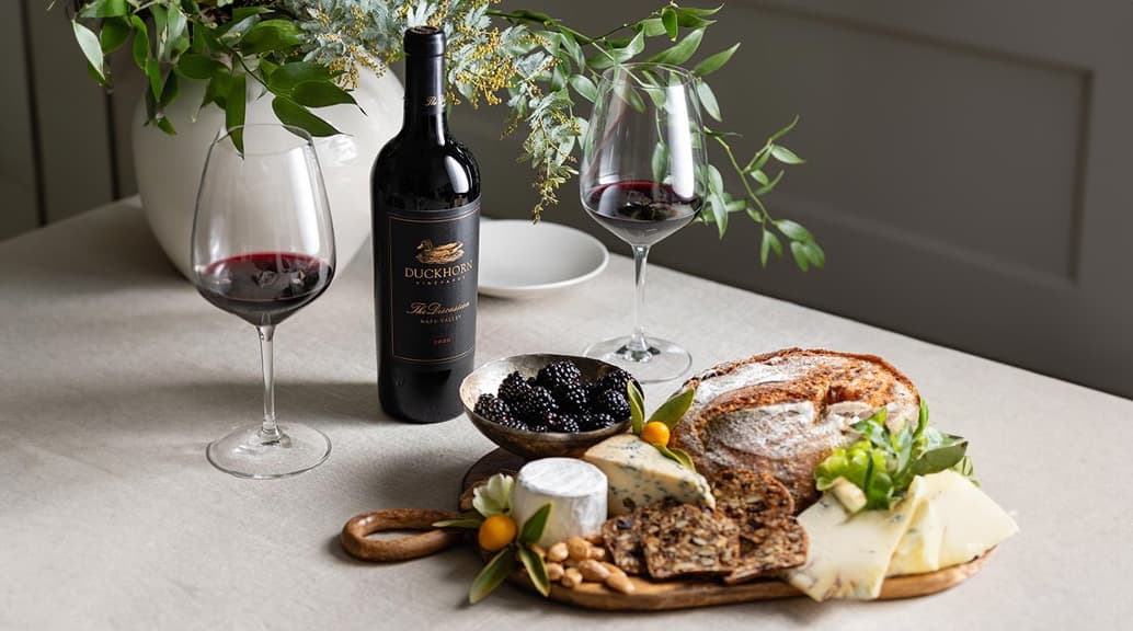 Wine Cellar Tasting Room with wine and cheese dish at Rio Hotel & Casino Las Vegas