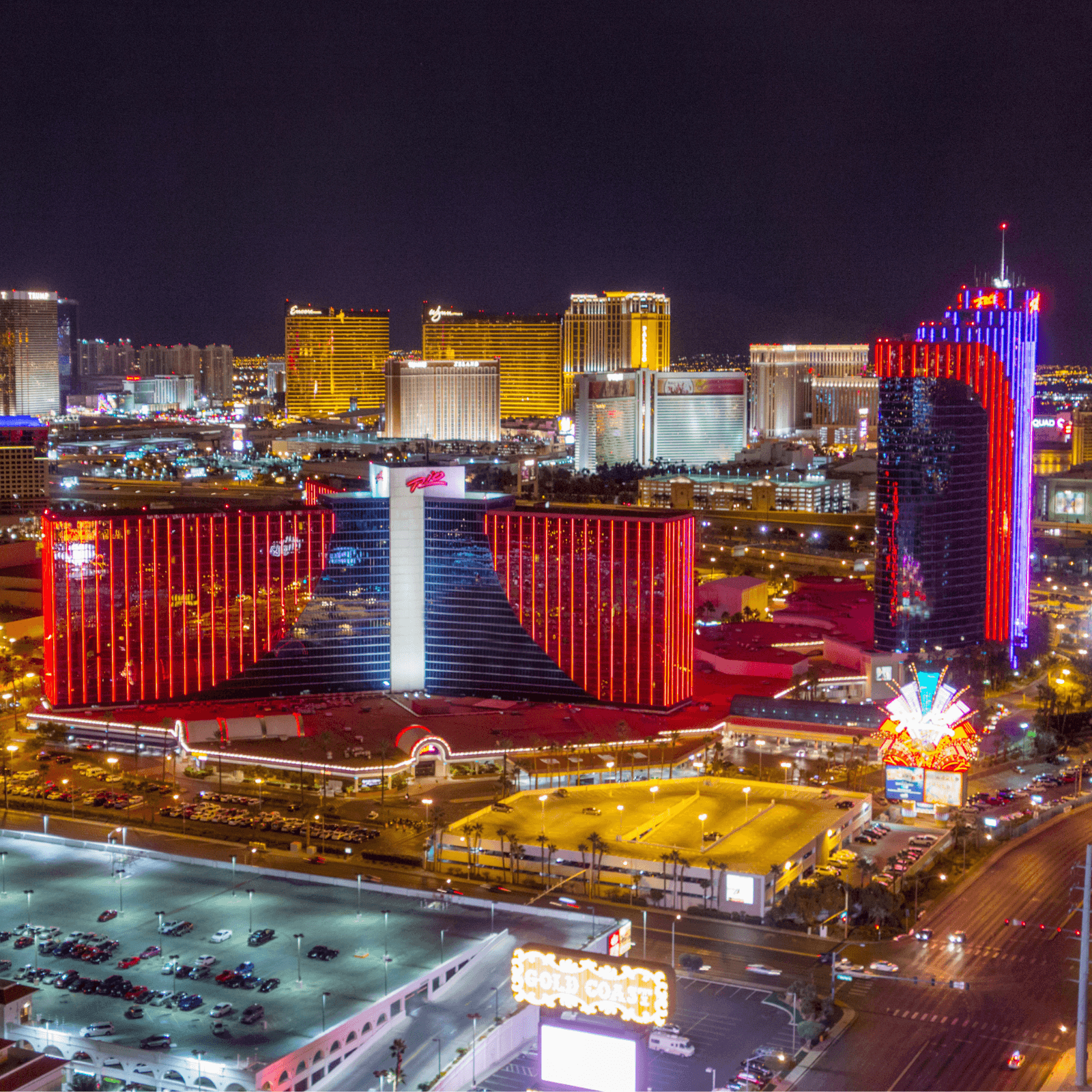 Rio Las Vegas Strip View