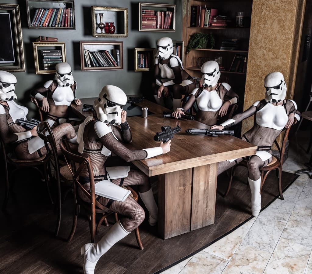 Empire Strips Back at Rio Las Vegas - Stormtrooper boardroom