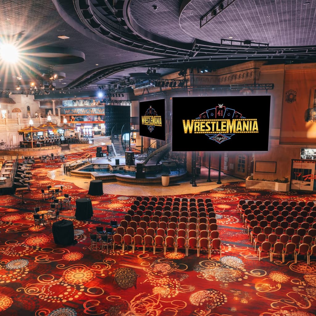 Rio Event Stage for WrestleMania 41