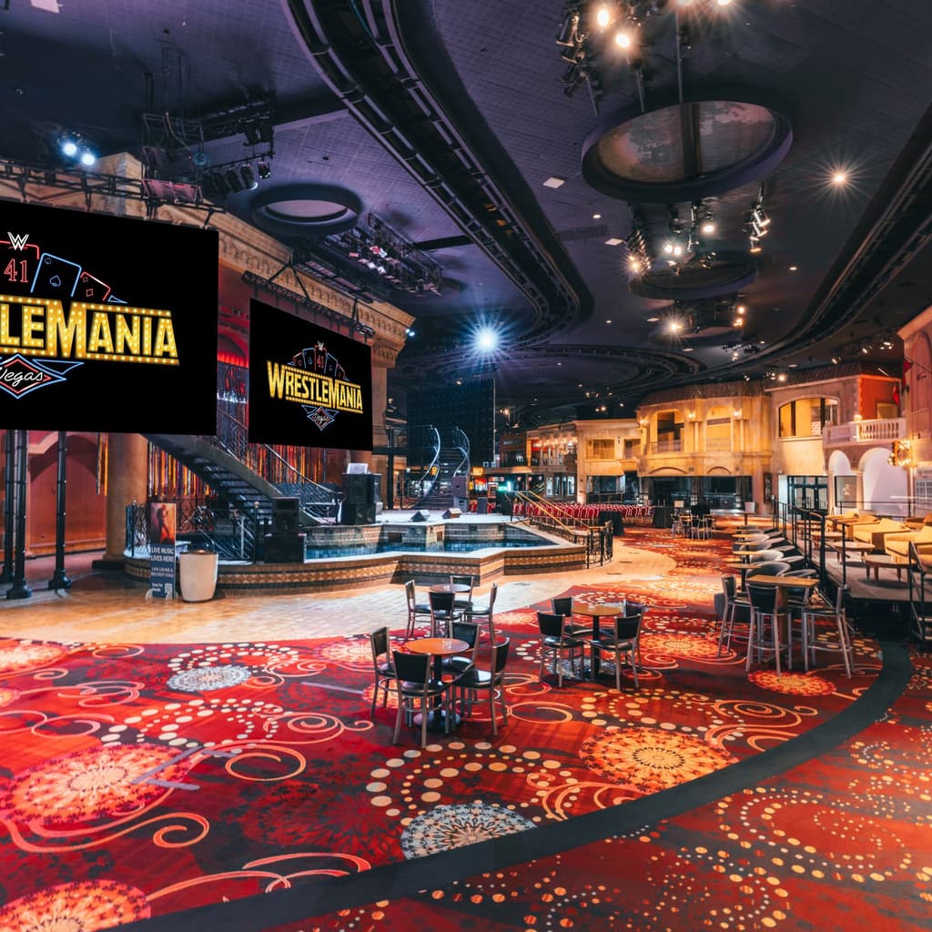 Rio Event Stage for WrestleMania 41