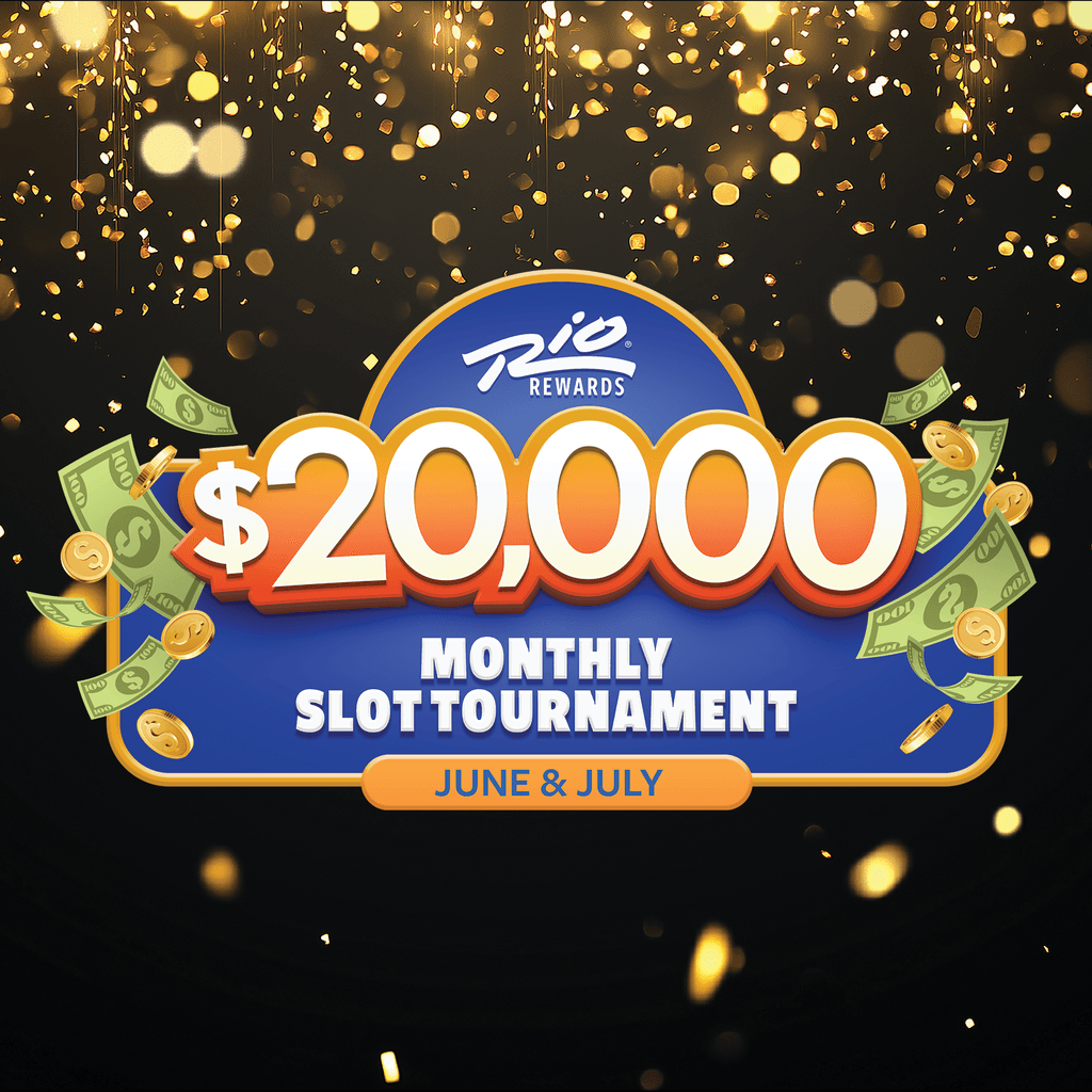 Rio Rewards $20,000 Monthly Slot Tournament