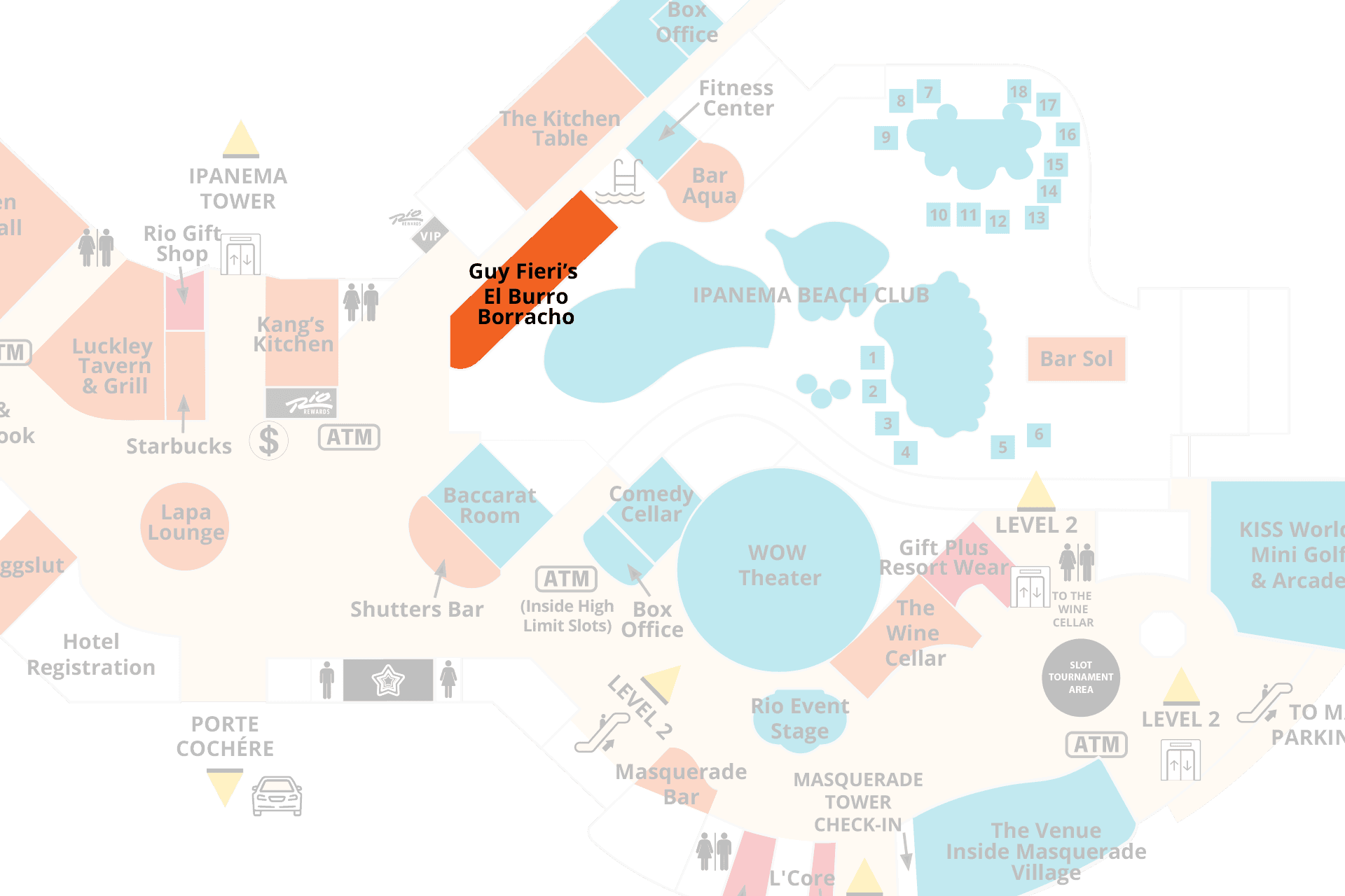 Guy Fieri's El Burro Borracho at Rio Las Vegas.