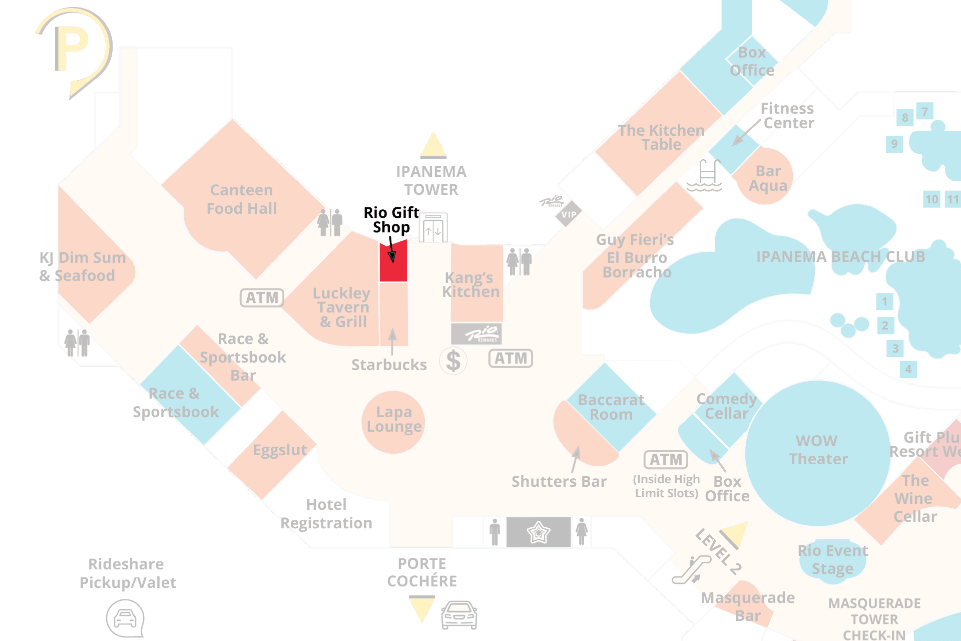 Rio Gift Shop at Rio Las Vegas