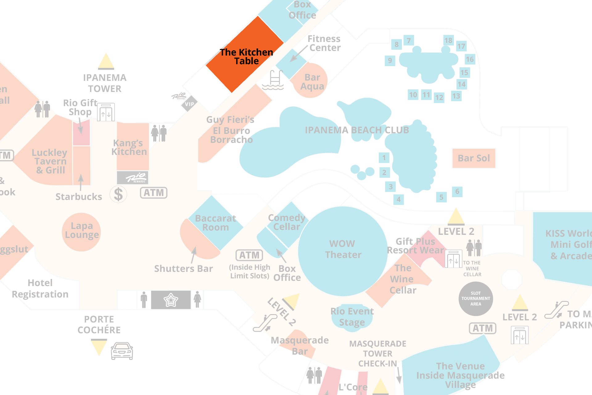 The Kitchen Table at Rio Las Vegas