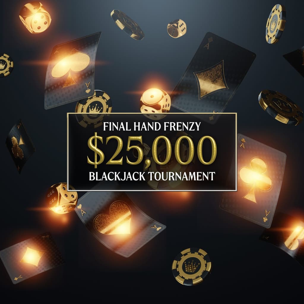 Final Hand Frenzy $25,000 Blackjack Tournament