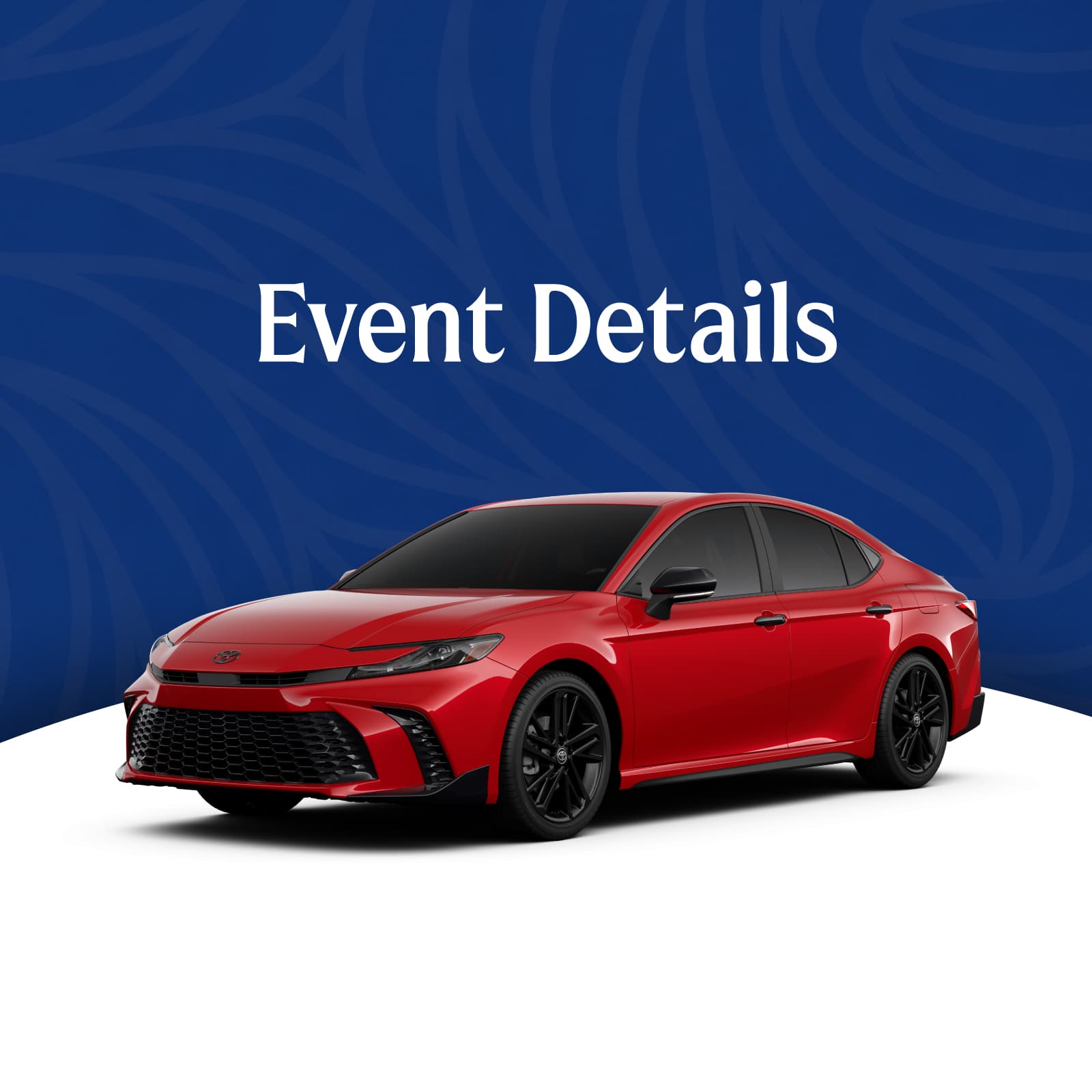 A red Toyota Camry