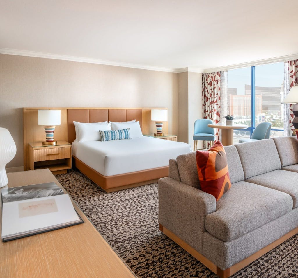 Newly Renovated Suite-Sized King Room at Rio Hotel & Casino Las Vegas