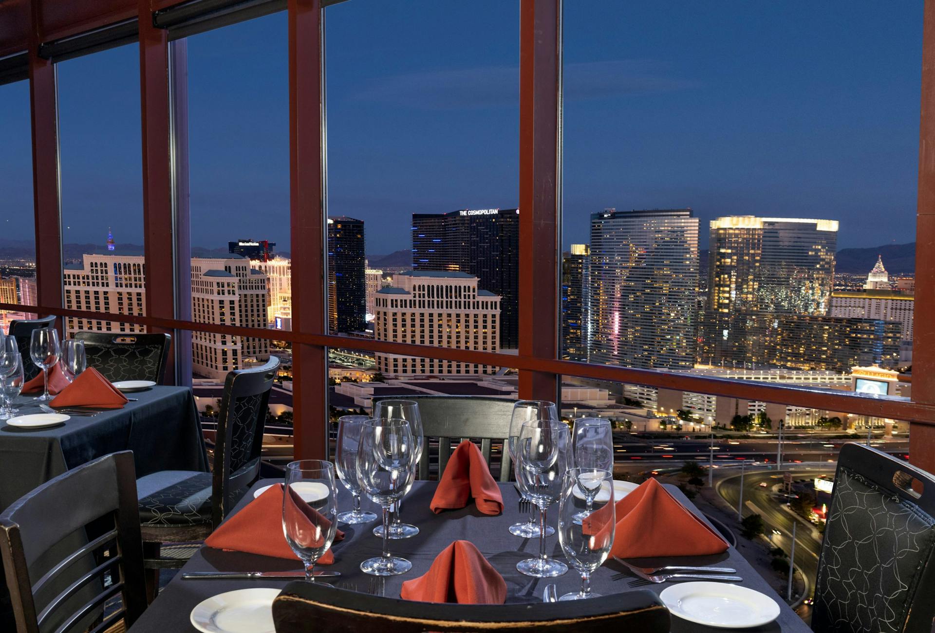 VooDoo Steak with the Best View of the Las Vegas Strip on 50th Floor Rooftop at Rio Las Vegas Hotel & Casino
