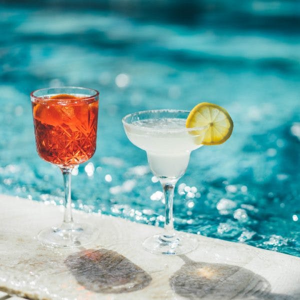Cocktails at Rio Pool Vegas